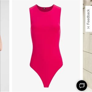 NWT body contour open back thong bodysuit